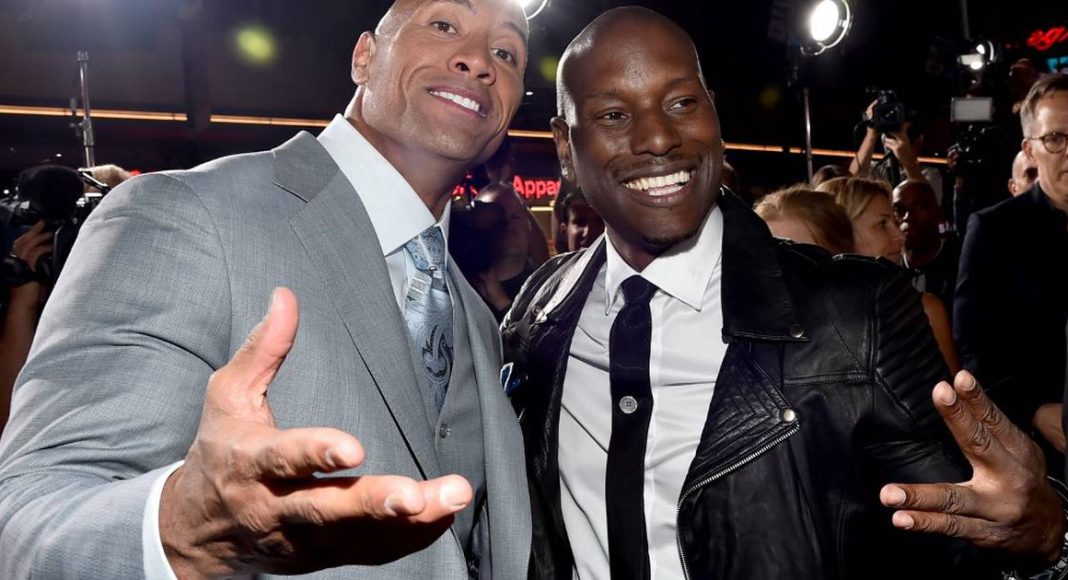 the rock tyrese gibson