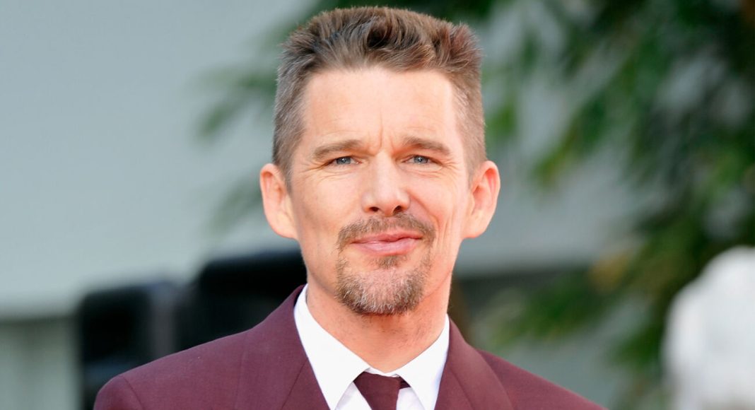 Ethan Hawke Immortalized With Hand And Footprint Ceremony