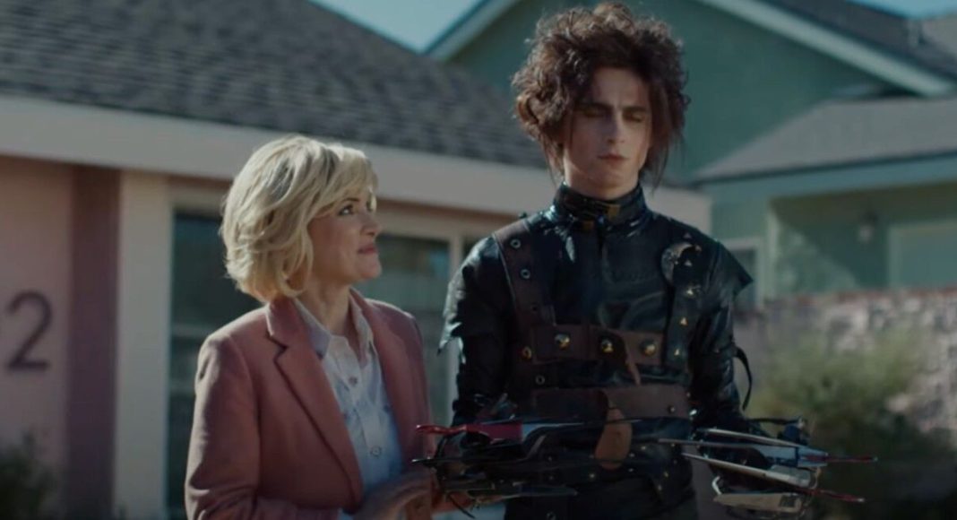 timothee-chalamet-edward-scissorhands-son-super-bowl