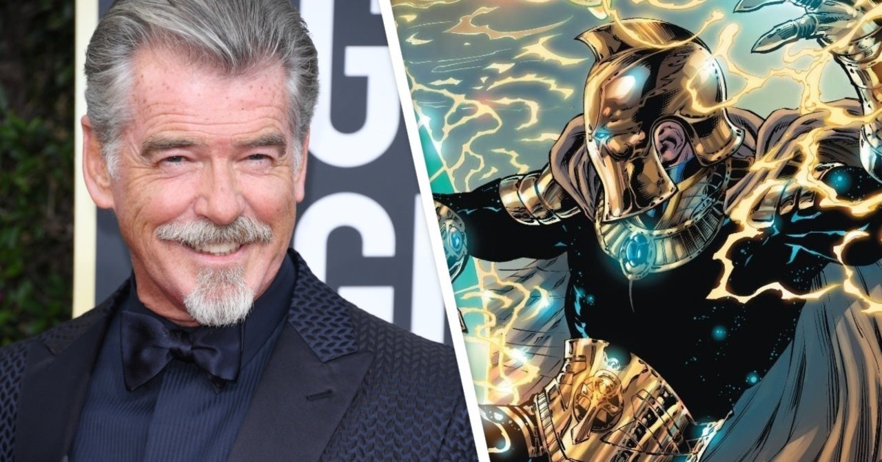 Black Adam: Pierce Brosnan vai ser Doctor Fate no filme com The Rock