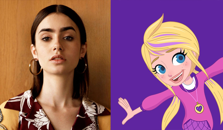 Lily Collins será a boneca Polly Pocket em live-action dirigido