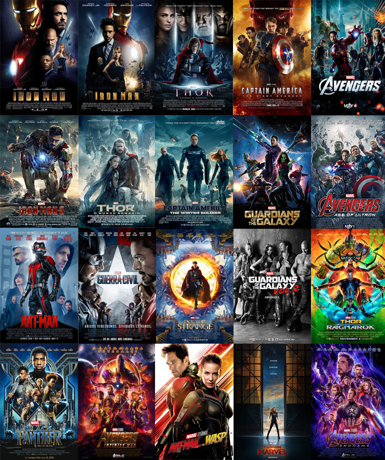 Como assistir filmes da Marvel em ordem em 2023