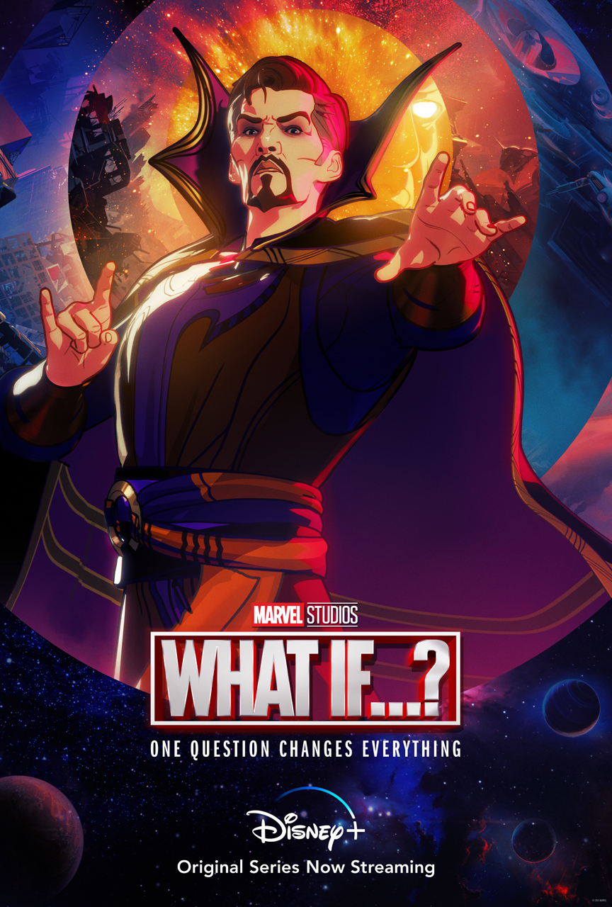 What If…?': Doutor Estranho Supremo é destaque do novo pôster da animação;  Confira! - CinePOP