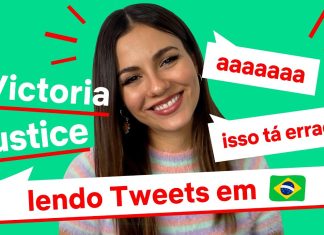 Victoria Justice lê tweets em português em novo vídeo HILÁRIO; Confira!