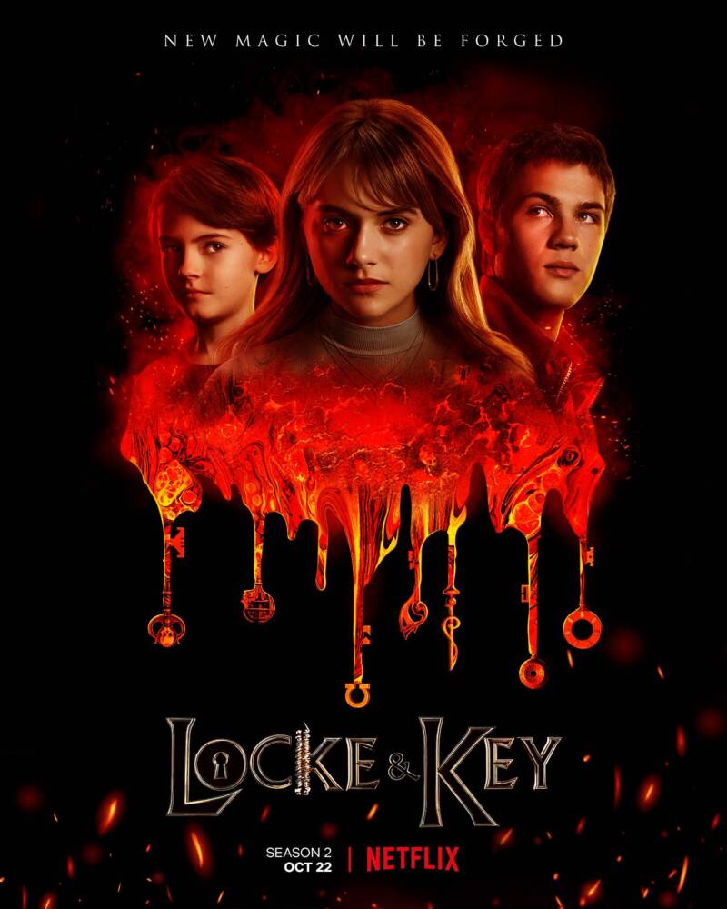 Locke & Key': Uma nova magia será forjada no cartaz oficial da 2ª  temporada; Confira! - CinePOP