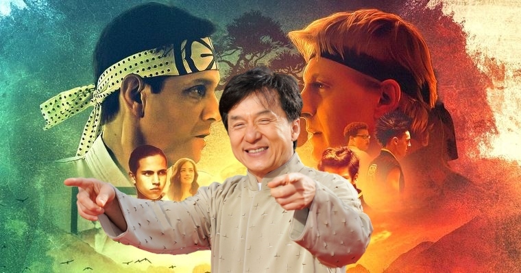 O filme Karate Kid de Ralph Macchio e Jackie Chan significa que o