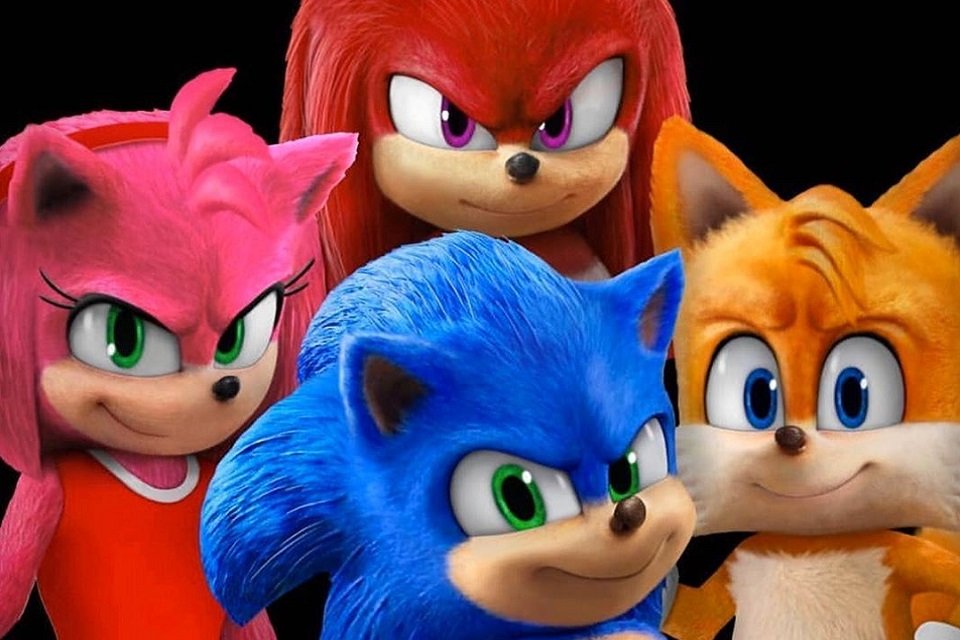 Sonic 2 – O Filme': Imagens dos bastidores revelam os visuais de Tails e  Knuckles; Confira! - CinePOP