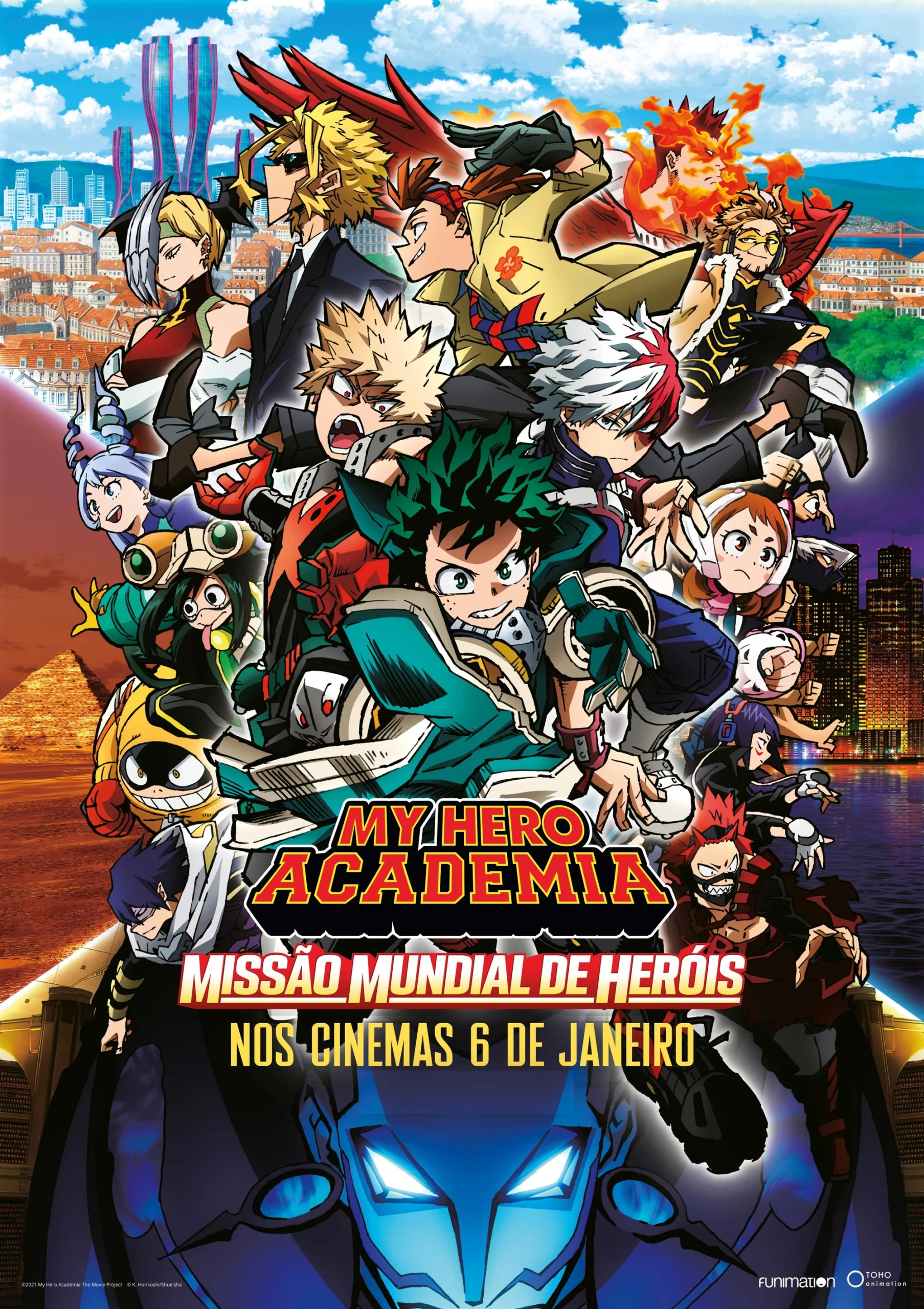 My Hero Academia - Missão mundial de heróis Trailer Dublado - video  Dailymotion