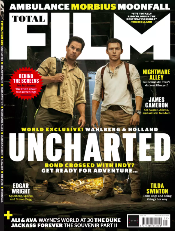 Uncharted – Fora do Mapa': Filme com Tom Holland e Mark Wahlberg