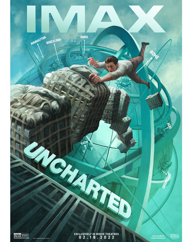 20/02/22  Bilheterias EUA: Uncharted Fora do Mapa estreia com bilheteria  forte