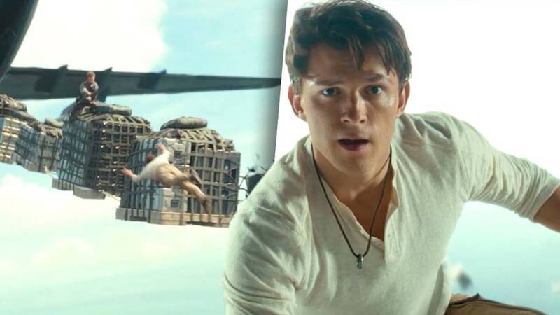 Foto do filme de Uncharted mostra Tom Holland como Nate