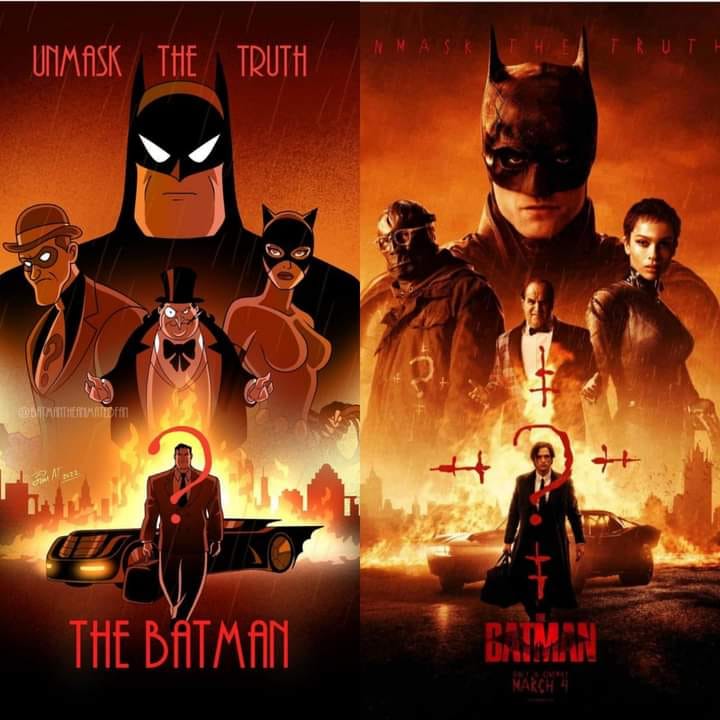 The Batman' ganha cartazes individuais inspirados em clássica HQ; Confira!  - CinePOP