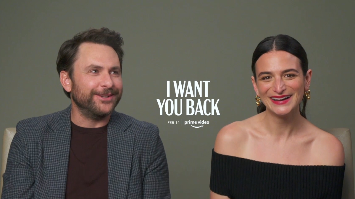 I Want You Back': Charlie Day e Jenny Slate revelam qual foi a