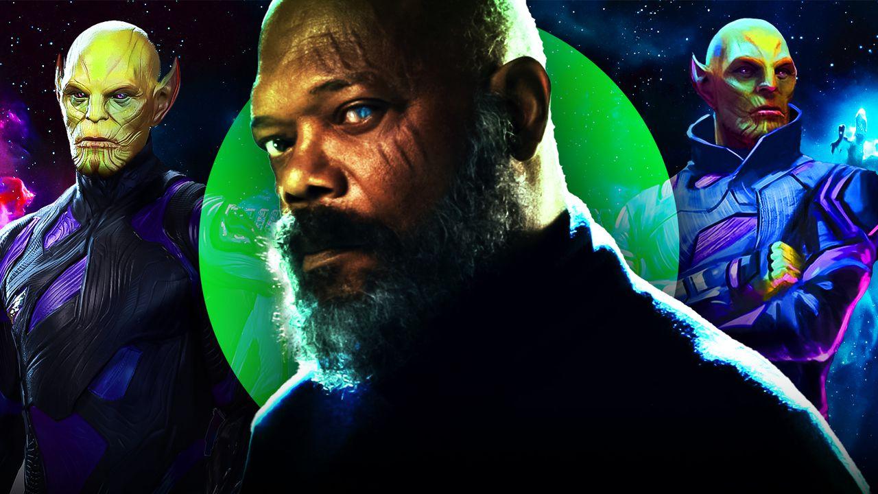 Invasão Secreta Samuel L Jackson Aparece Como Nick Fury Em Fotos Da Série Da Marvel Cinepop