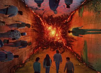 Cartaz SOMBRIO da 4ª temporada de ‘Stranger Things’ traz novo vilão e elenco reunido