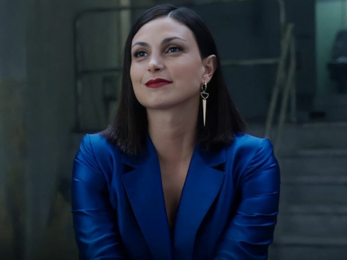 The Endgame 2022 Morena Baccarin Blue Coat