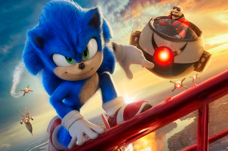 Sonic 2' ganha pôsteres inéditos com os protagonistas do filme