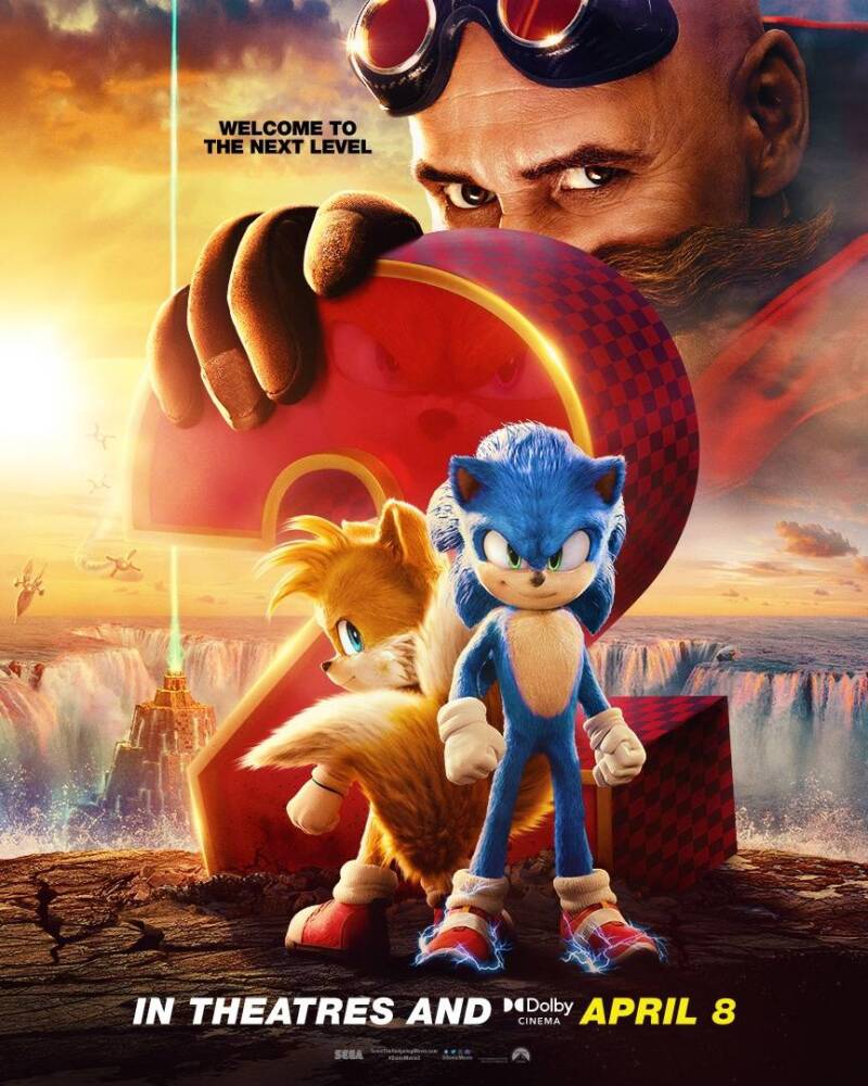 Sonic 2: O Filme” bate recorde nas bilheterias dos EUA - Pipoca Moderna