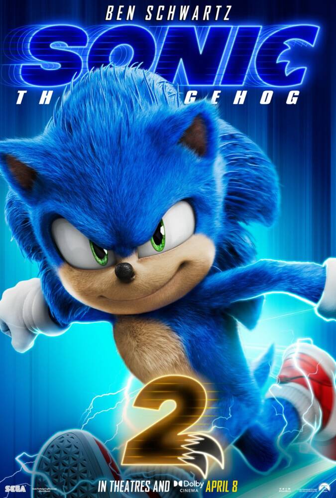 Sonic 2 – O Filme': Paramount solta nova leva de cartazes individuais  destacando os personagens; Confira! - CinePOP