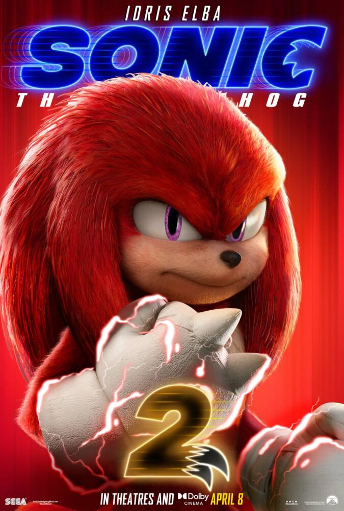 Sonic 2: O Filme - Novo poster pisca o olho aos fãs dos jogos