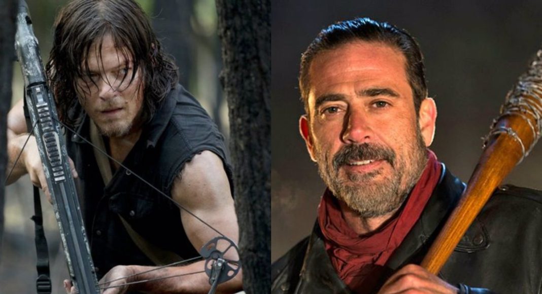 Daryl y Negan en The Walking Dead