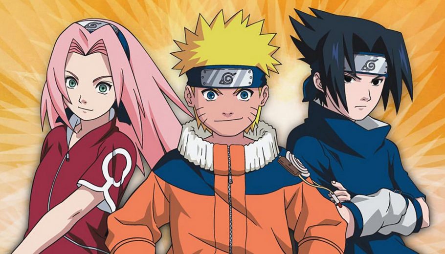 Naruto' está disponível gratuitamente no On Demand da Pluto TV