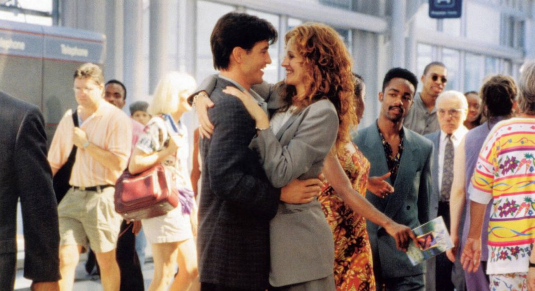 MY BEST FRIEND'S WEDDING, from left: Rupert Everett, Julia Roberts, 1997, © TriStar/courtesy Everett