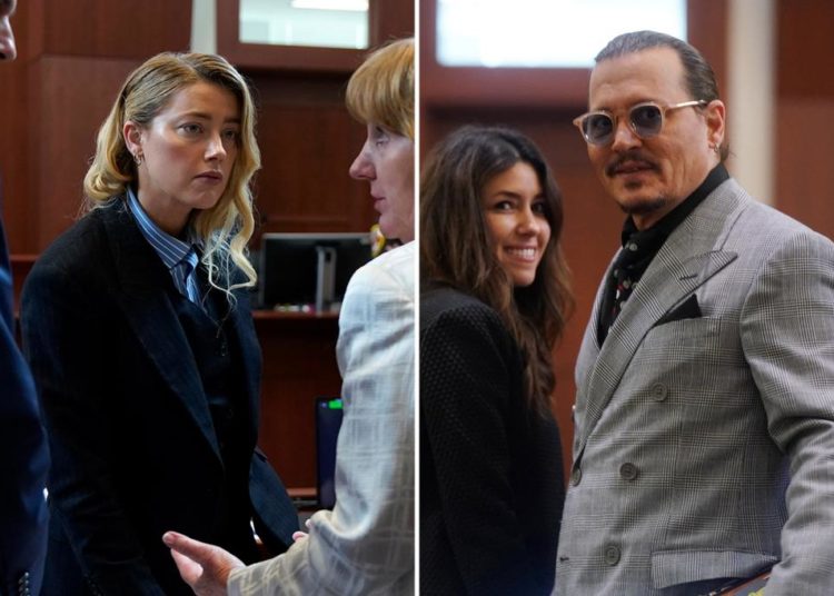 Johnny Depp e Amber Heard trazem advogados ao tribunal para enfim resolver  o caso - CinePOP