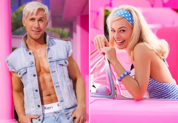 UAU! Margot Robbie e Ryan Gosling surgem como Ken e 'Barbie' em novas fotos  do set do live-action | CinePOP Cinema
