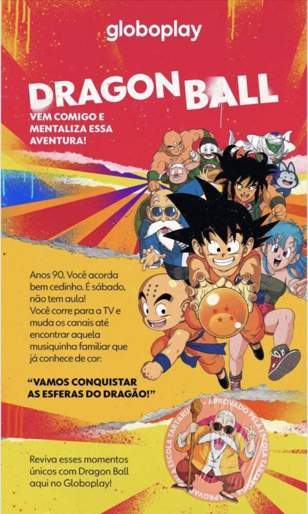 Globoplay surpreende e terá Dragon Ball no catálogo a partir de