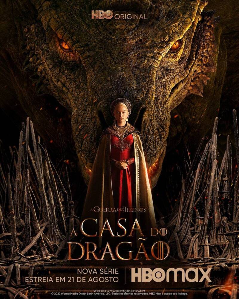 Estreia de 'House of the Dragon' deixou a HBO Max fora do ar - CinePOP