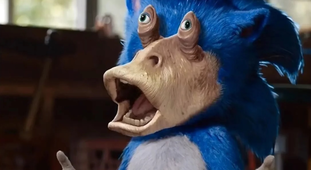 Sonic Feio substituiu Jar Jar Binks em Tico e Teco