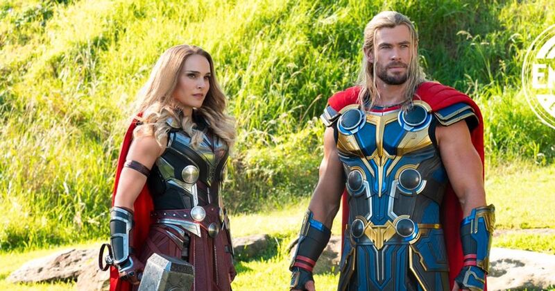 Arte promocional destaca novo visual do Thor em 'Thor: Love and Thunder