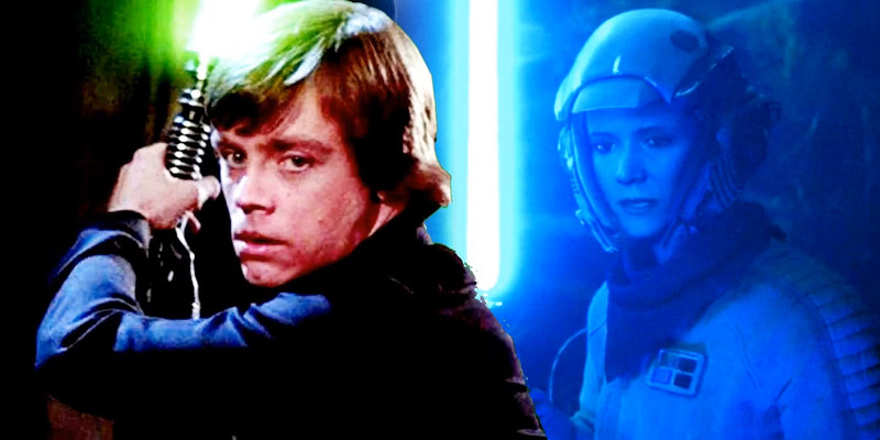 Por que o rosto de Mark Hamill é tão diferente entre Star Wars