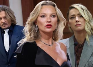 Kate Moss explica porque defendeu Johnny Depp em julgamento contra Amber Heard