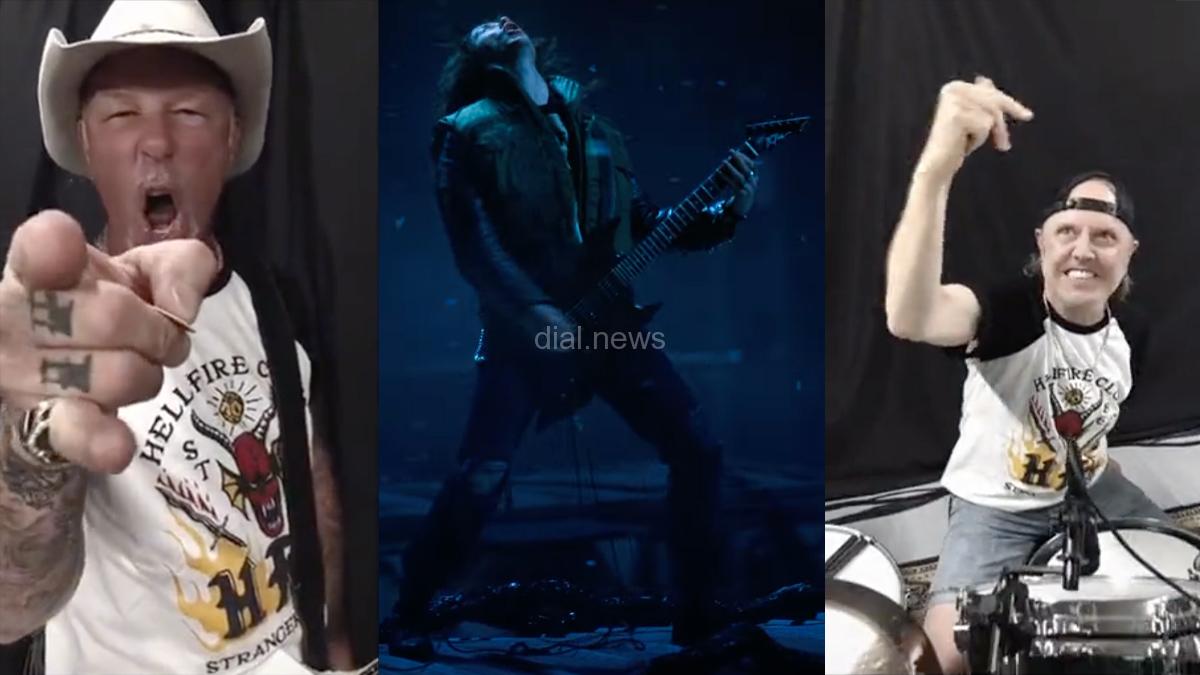 Joseph Quinn, o Eddie de Stranger Things, toca com o Metallica em vídeo