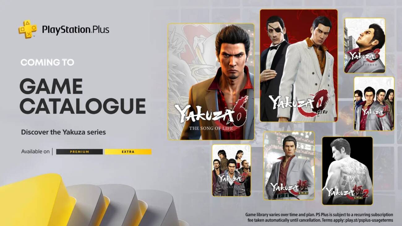 BOMBA! Sony anuncia que toda franquia 'Yazuka' entrará no catálogo