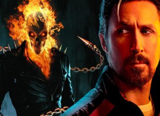 Ryan Gosling vira o ‘Motoqueiro Fantasma’ em fan art incrível: Confira!
