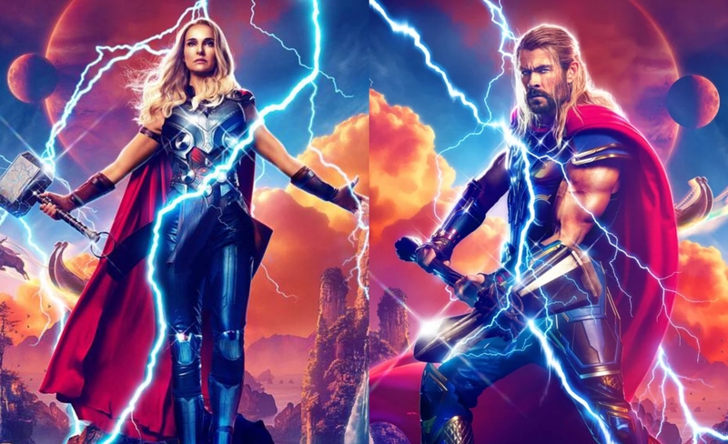 Thor: Amor e Trovão': Elenco se reúne no novo cartaz BELÍSSIMO da  sequência; Confira! - CinePOP