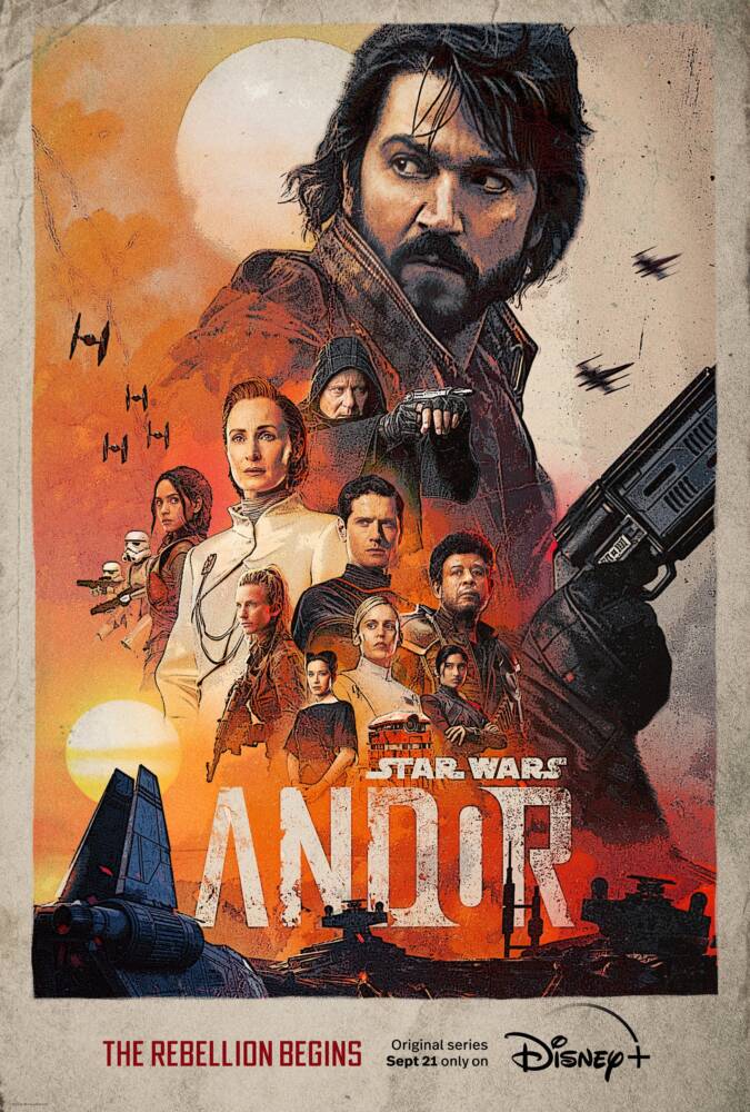 A aventura começa no novo cartaz oficial de 'Star Wars: Andor'; Confira! -  CinePOP