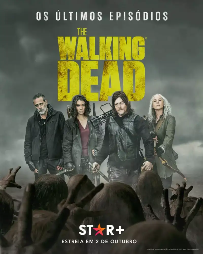 Star+ divulga o trailer LEGENDADO dos episódios finais de 'The Walking Dead';  Confira! - CinePOP