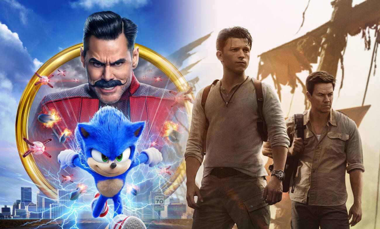 Sonic 2' ultrapassa a bilheteria total de 'Uncharted' e se torna a