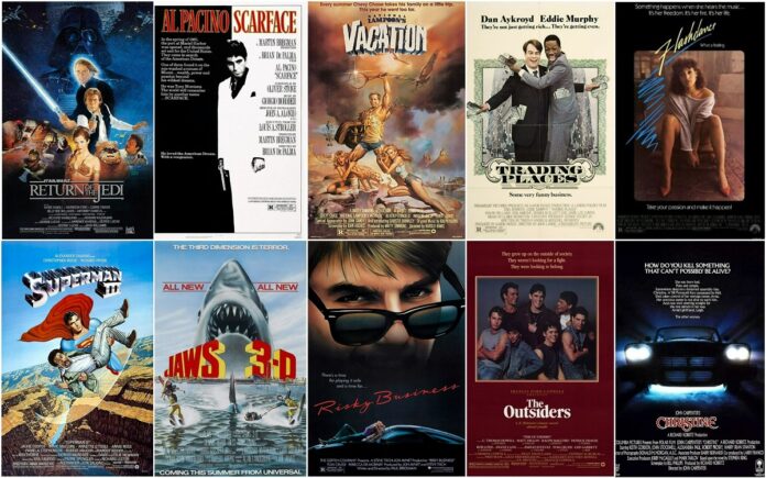 What was the BEST YEAR of the 1980s for cinema? We help you decide ...