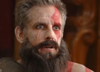 ‘God of War: Ragnarok’ ganha inusitado comercial com Ben Stiller caracterizado como Kratos; Confira!