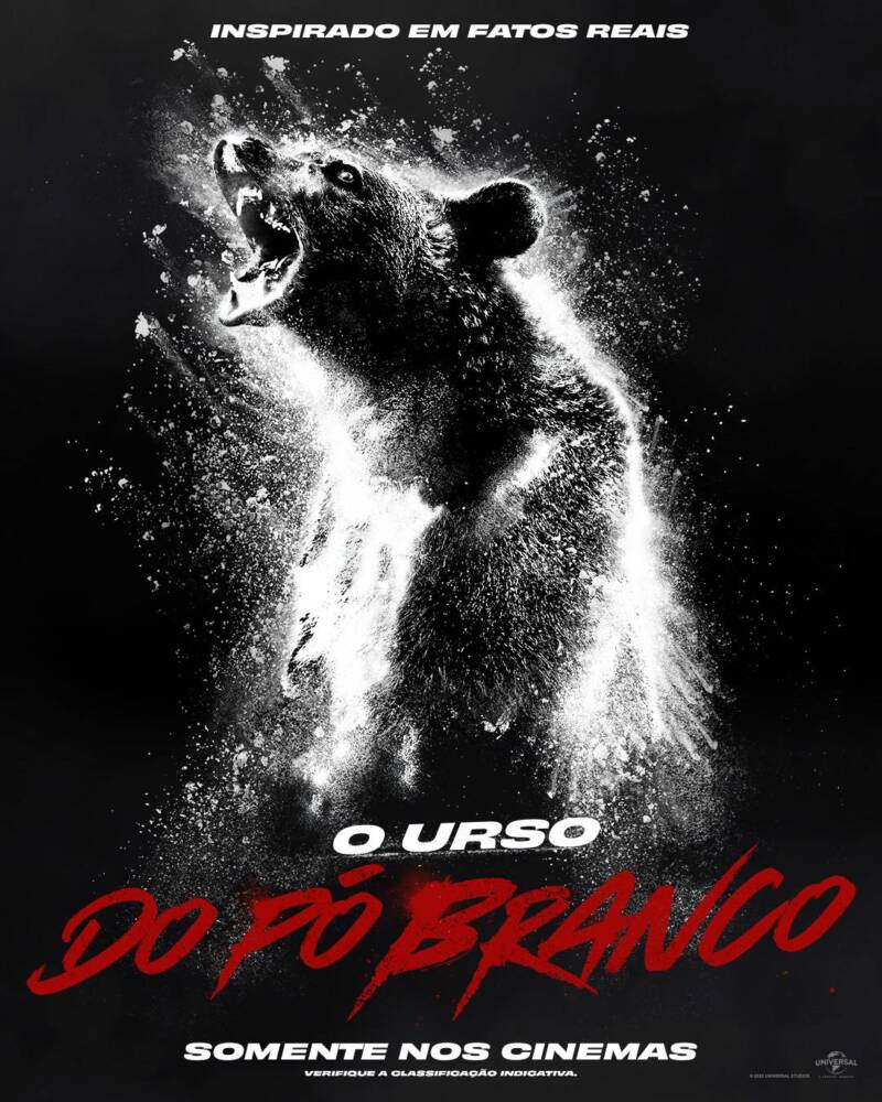 O URSO DO PÓ BRANCO: URSO QUE COMEU 40KG DE COCA VAI VIRAR FILME