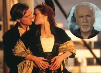 James Cameron diz que clima quase estragou clássica cena do beijo em ‘Titanic’