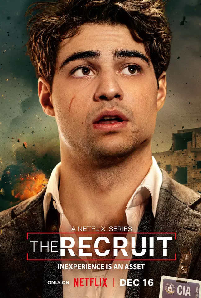 O Recruta': Noah Centineo estampa o pôster da nova série de AÇÃO e SUSPENSE  da Netflix; Confira! - CinePOP