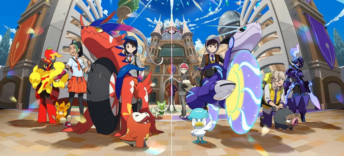 Pokémon Scarlet e Violet ganham data de lançamento e terão mundo