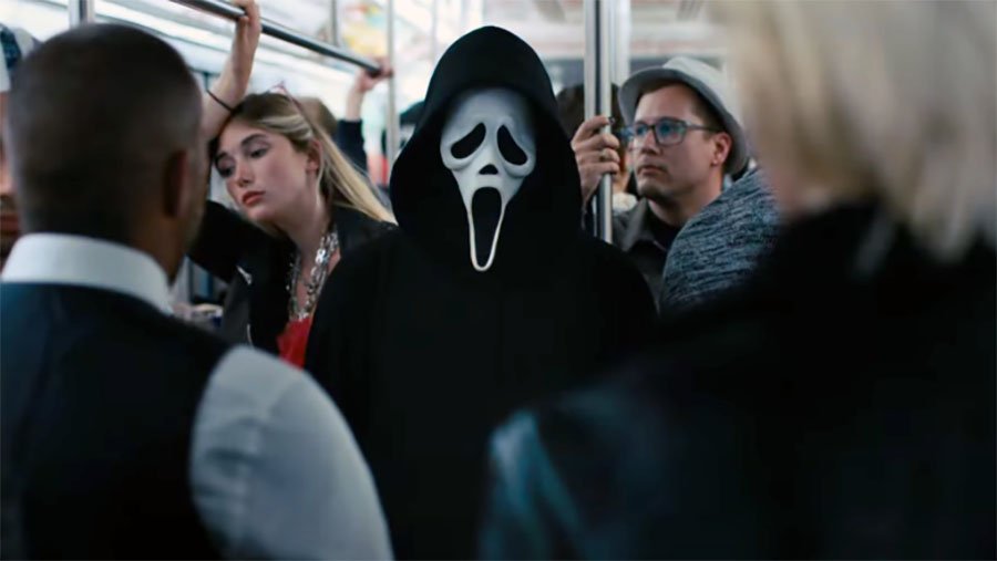 Ghostface ataca no metrô de Nova York no teaser trailer DUBLADO de 'Pânico  6'; Assista! - CinePOP