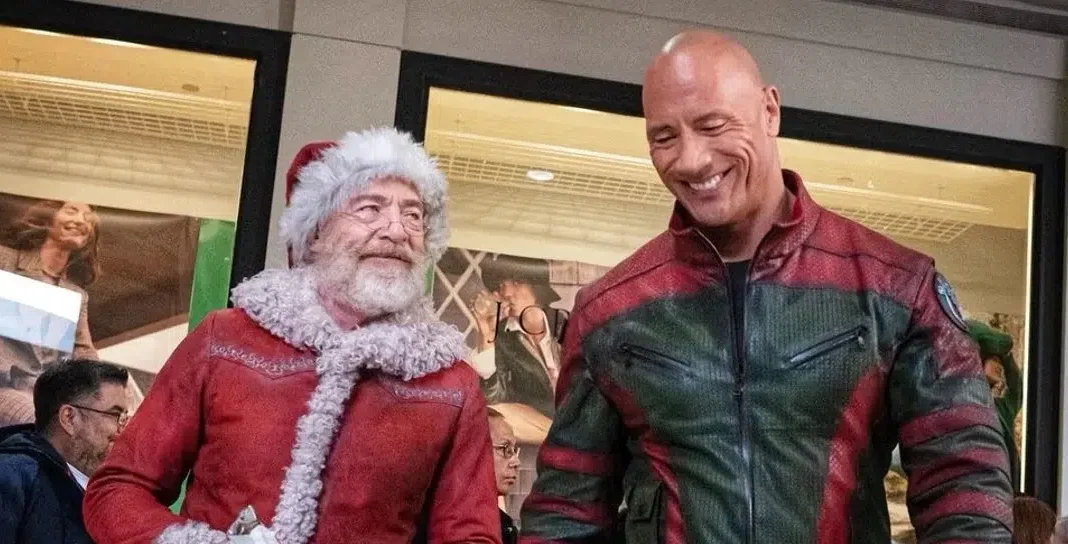 red one j.k. simmons papai noel dwayne johnson